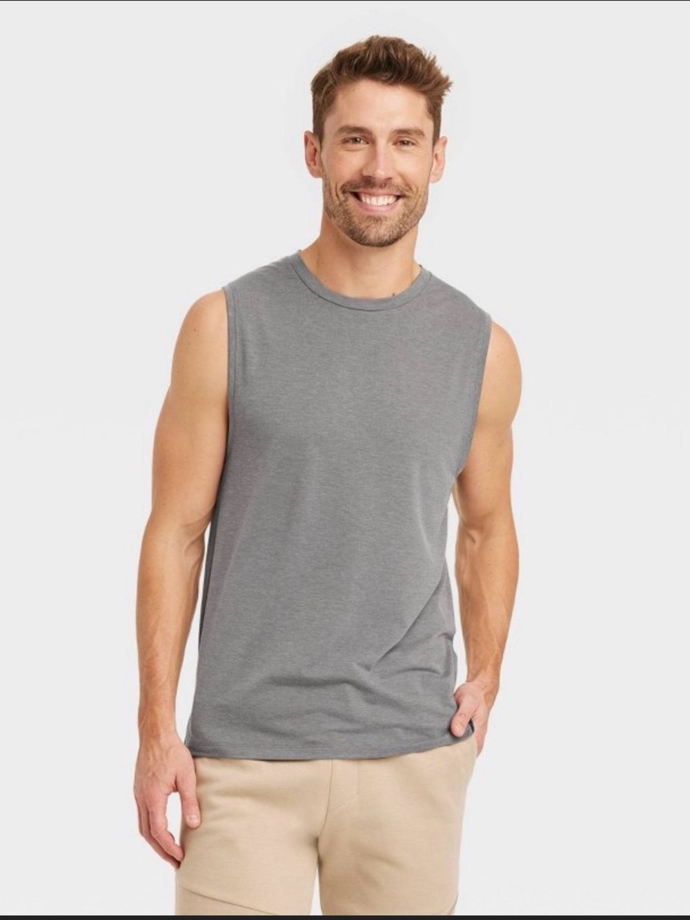 Men's Sleeveless Performance T-Shirt - All In Motion